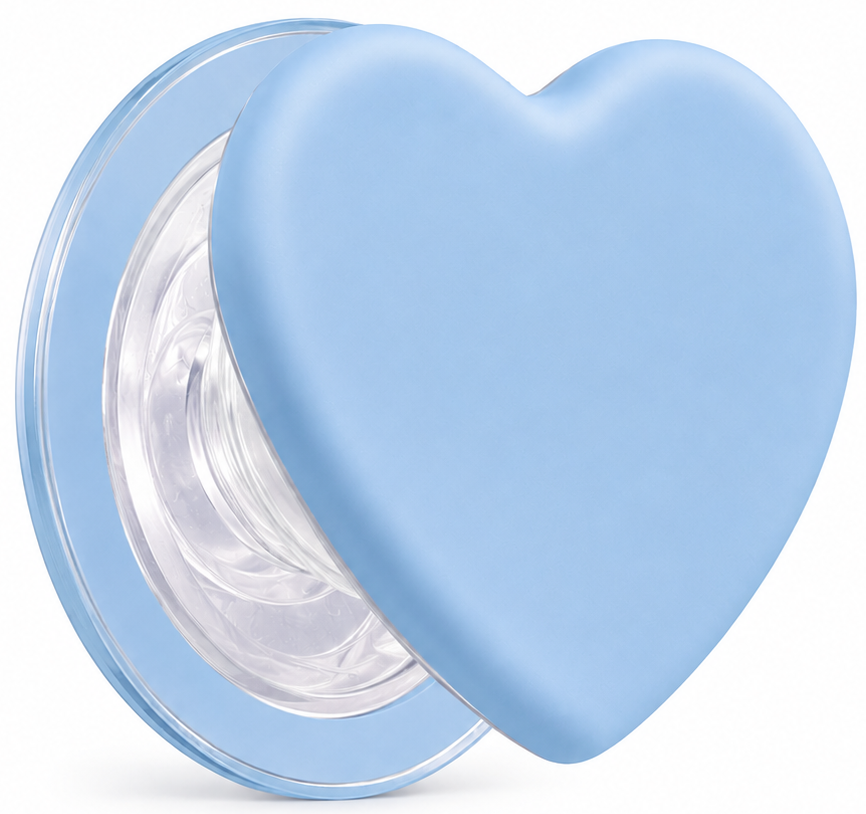 ROTAN Heart MagSafe Phone Grip | Cute Magnetic Phone Grip - Blue Breeze