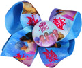 ROTAN Handmade Statement Hair Bow | Large Boutique Bow - Blue