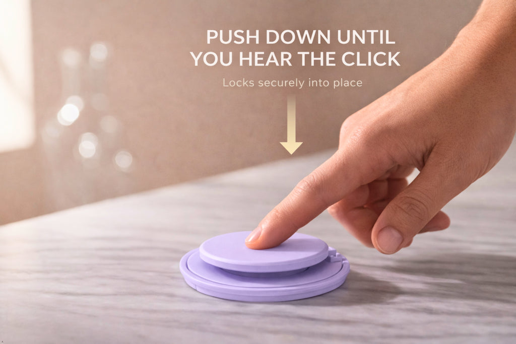 ROTAN MagSafe Magnetic Phone Grip | Secure One-Handed Hold - Lavender Bliss
