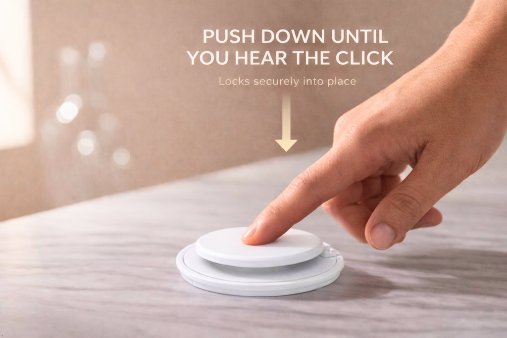 ROTAN MagSafe Magnetic Phone Grip | Secure One-Handed Hold - Polar White