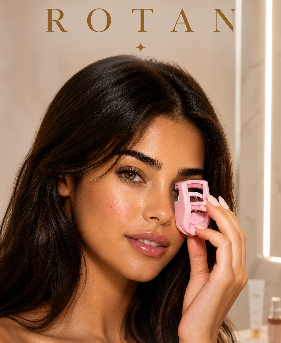 ROTAN Mini Lash Curler — Color Collection | Baby Pink