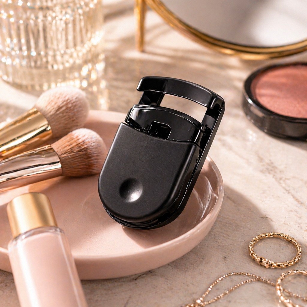 ROTAN Mini Lash Curler — Color Collection | Piano Black