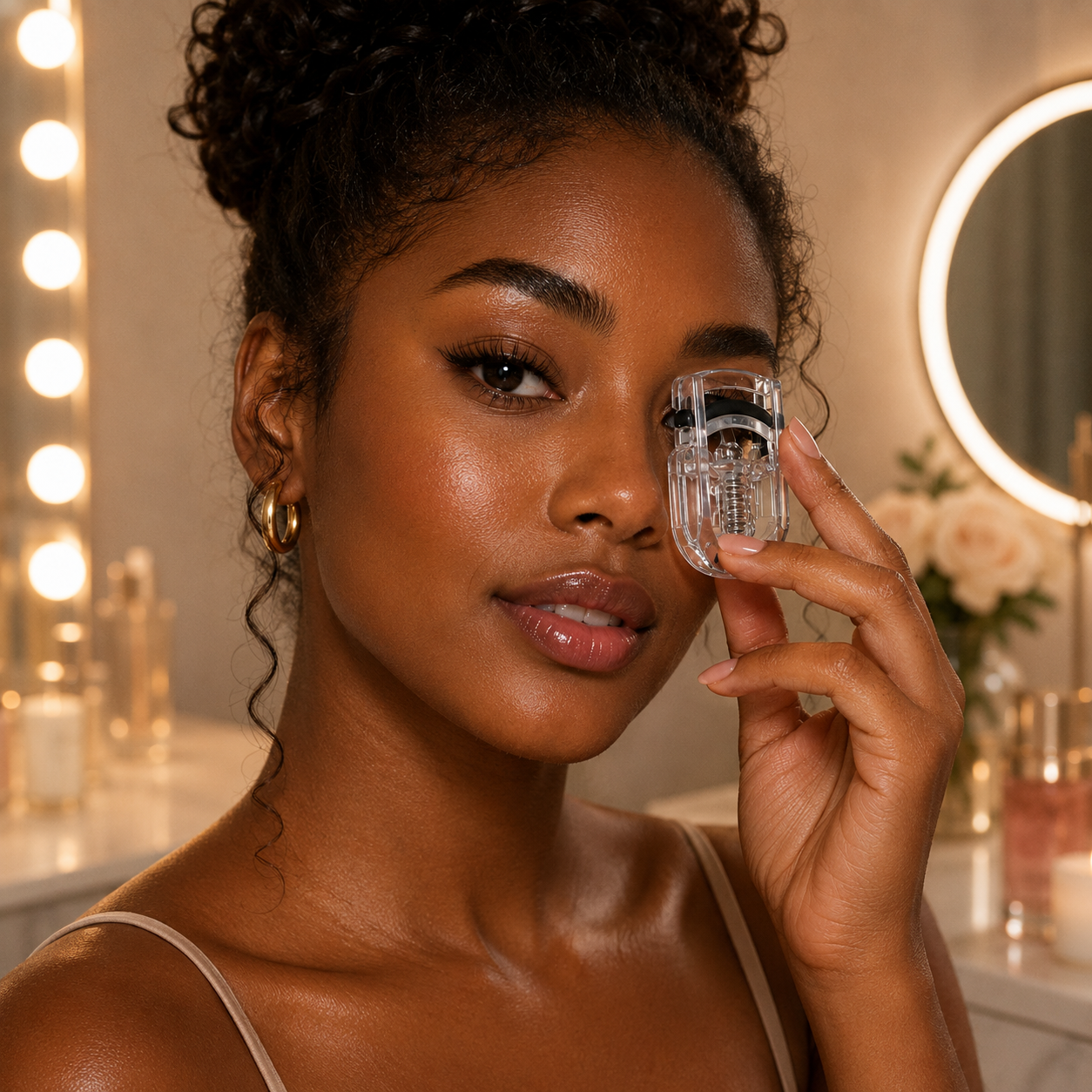 ROTAN Mini Lash Curler — Color Collection | Crystal Clear