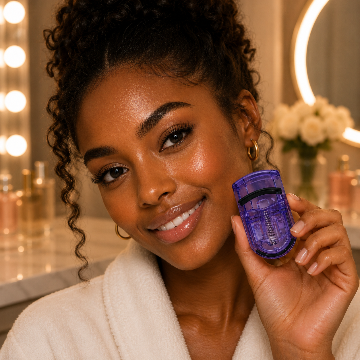 ROTAN Mini Lash Curler — Color Collection | Amethyst