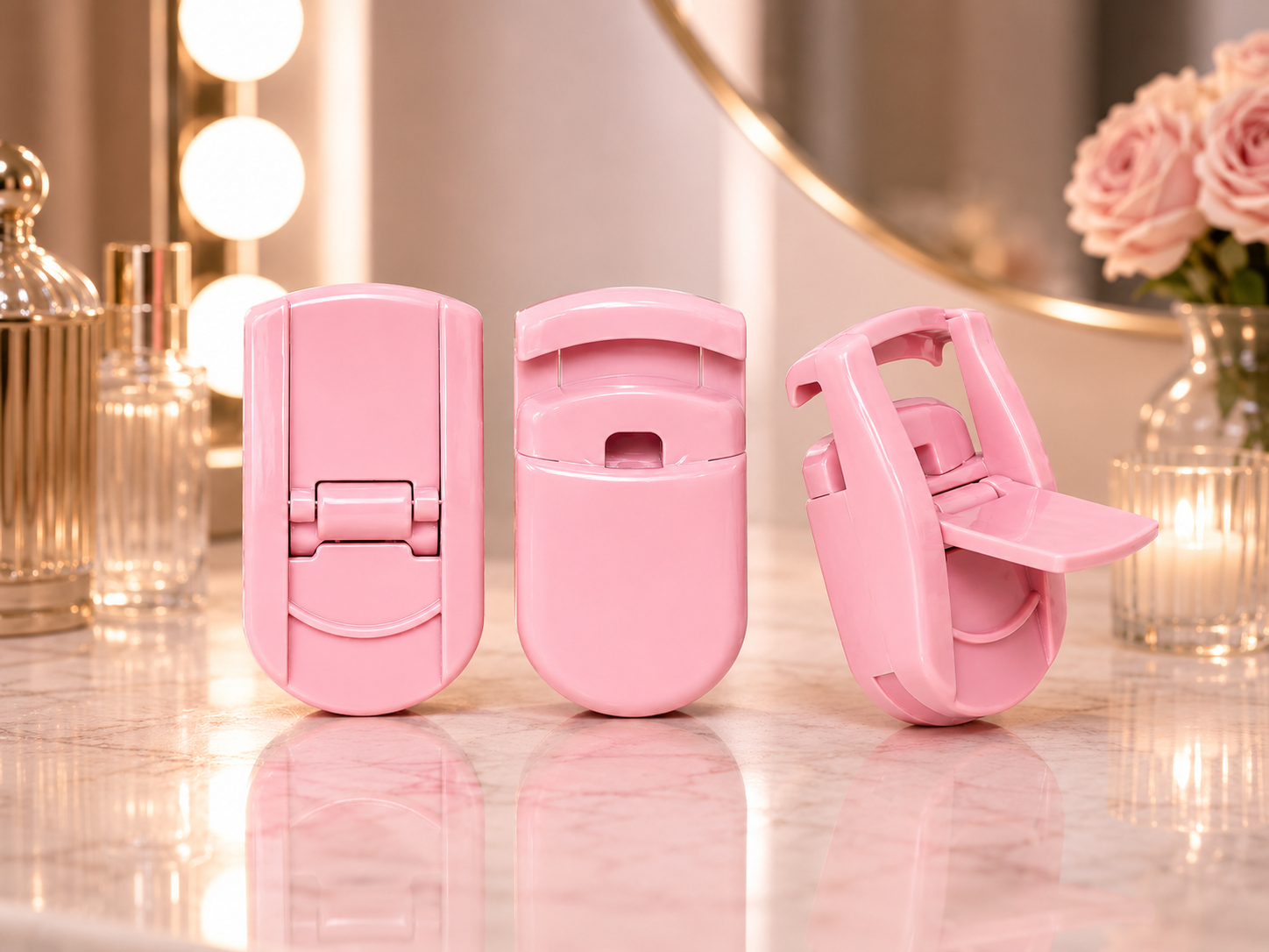 ROTAN Mini Lash Curler — Color Collection | Baby Pink