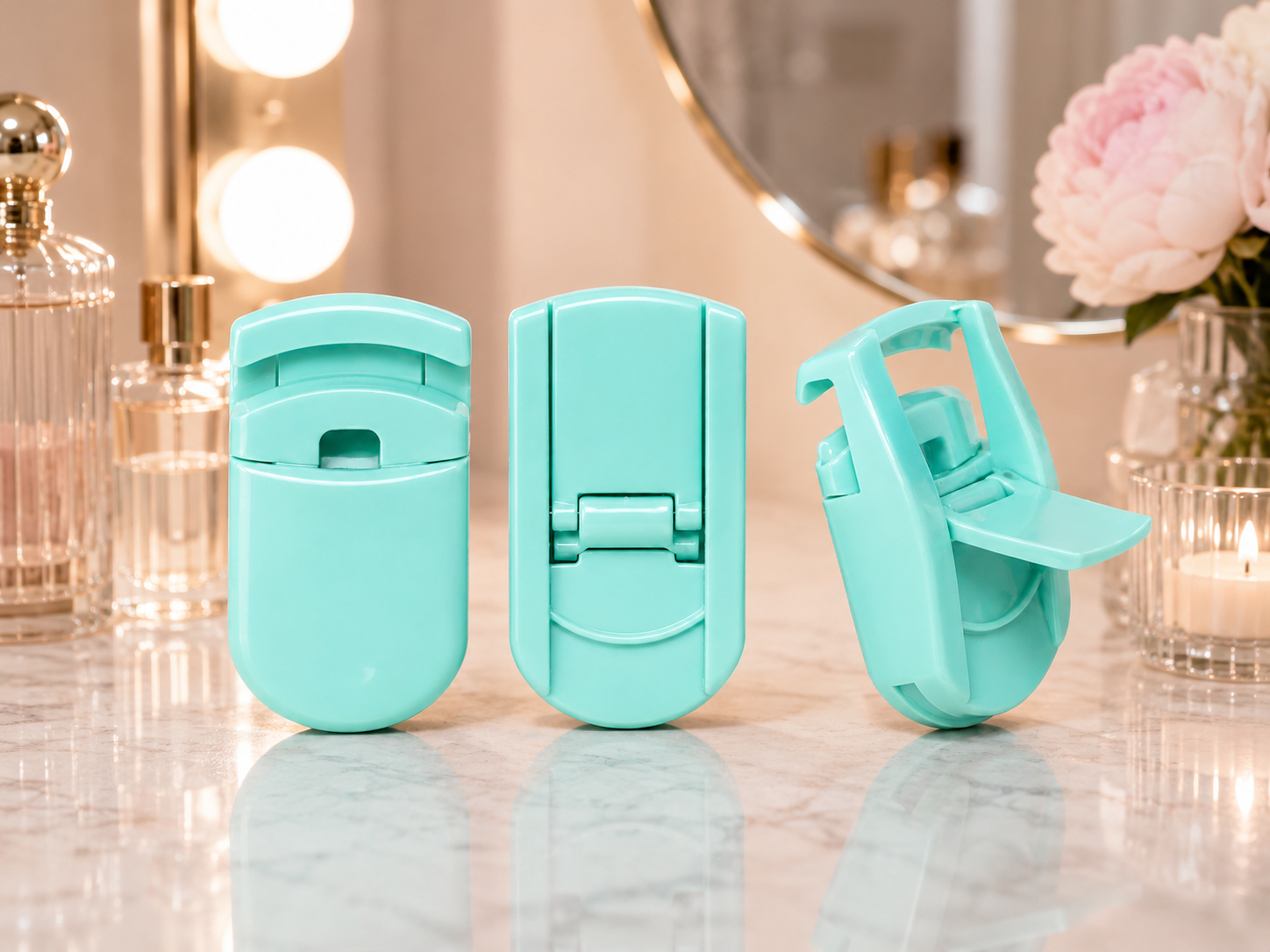 ROTAN Mini Lash Curler — Color Collection | Mint Green