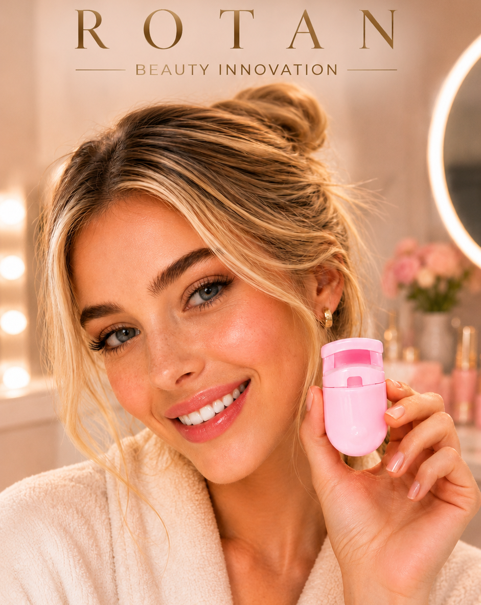 ROTAN Mini Lash Curler — Color Collection | Baby Pink