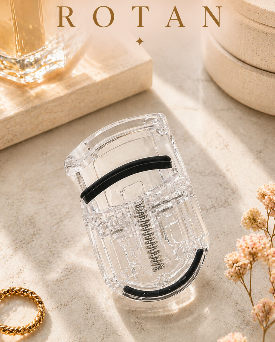 ROTAN Mini Lash Curler — Color Collection | Crystal Clear