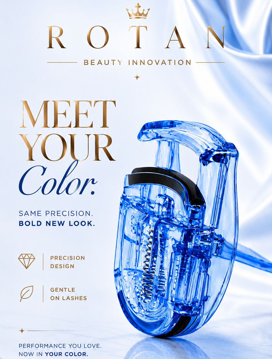 ROTAN Mini Lash Curler — Color Collection |  Sky Blue