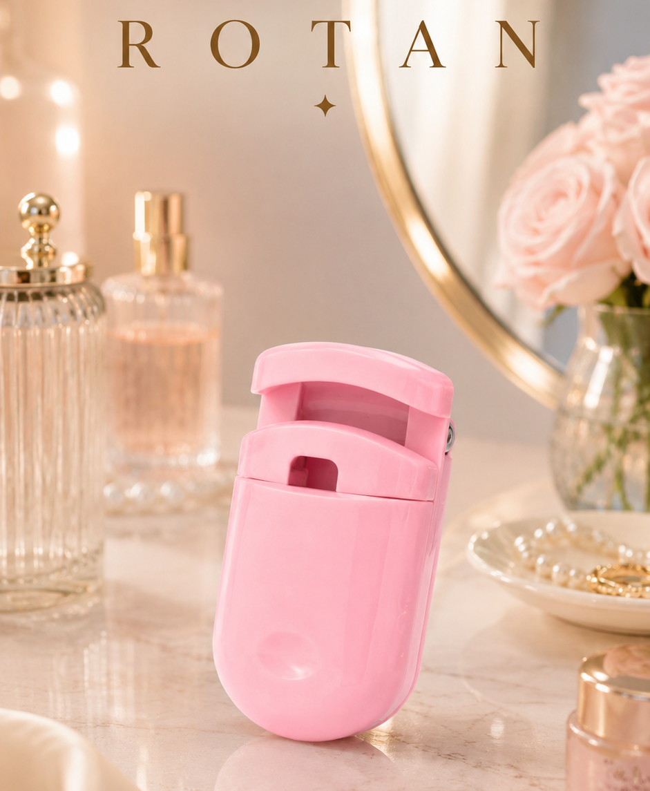 ROTAN Mini Lash Curler — Color Collection | Baby Pink