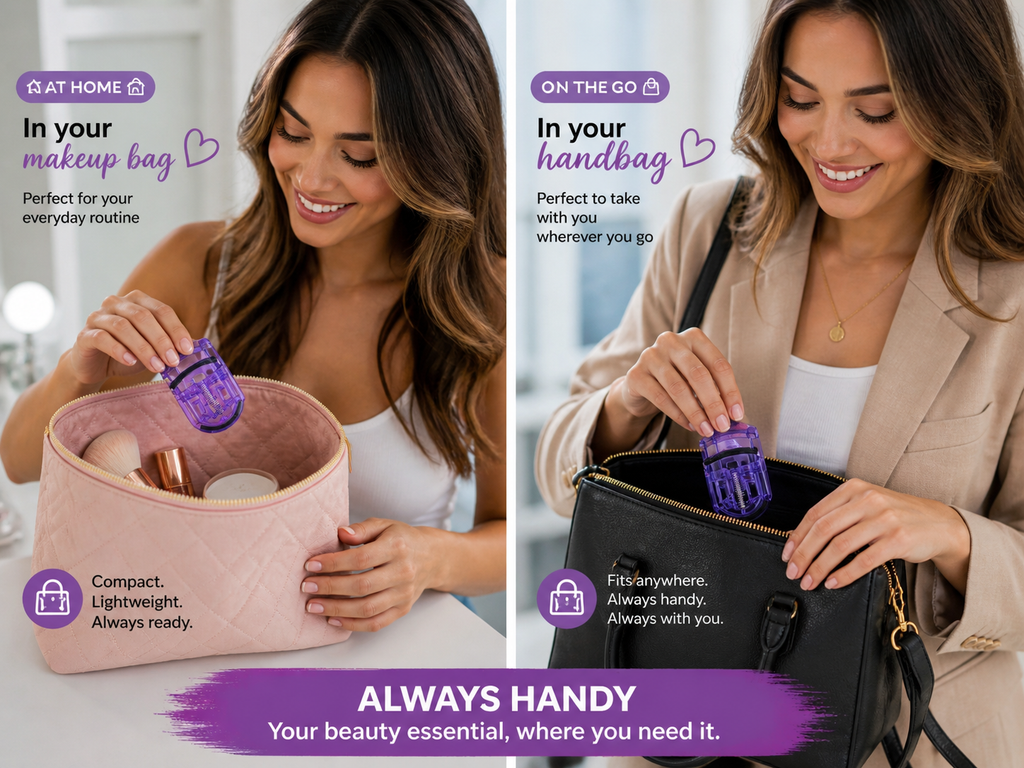 ROTAN Mini Lash Curler — Color Collection | Amethyst