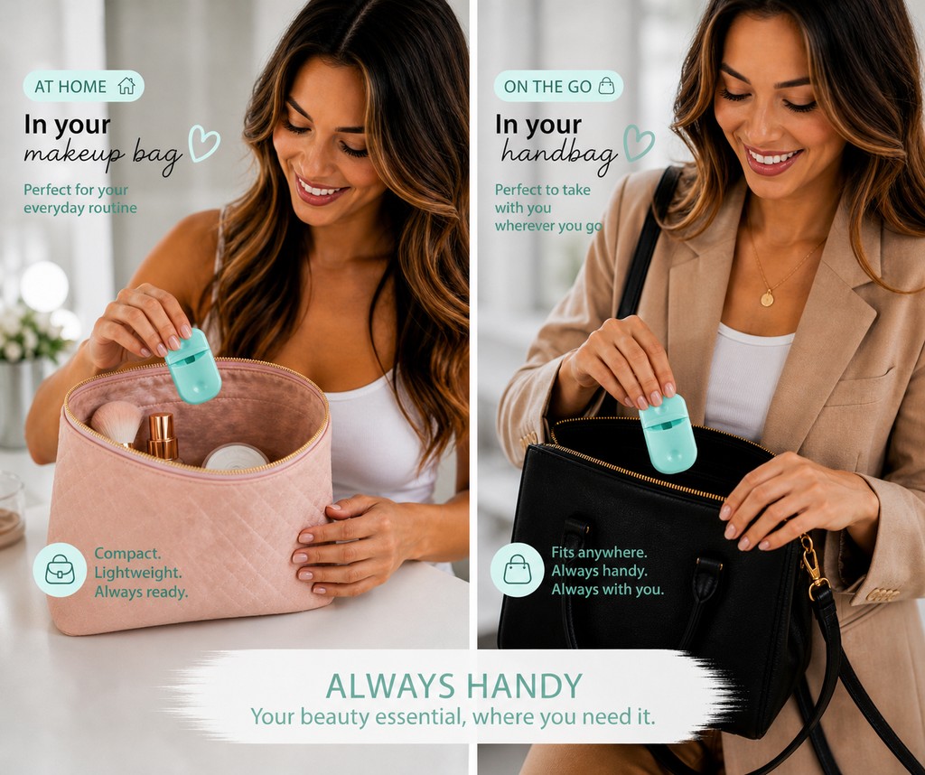 ROTAN Mini Lash Curler — Color Collection | Mint Green