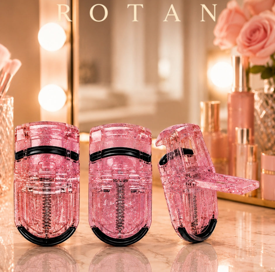 ROTAN Mini Lash Curler — Color Collection | Pink Black