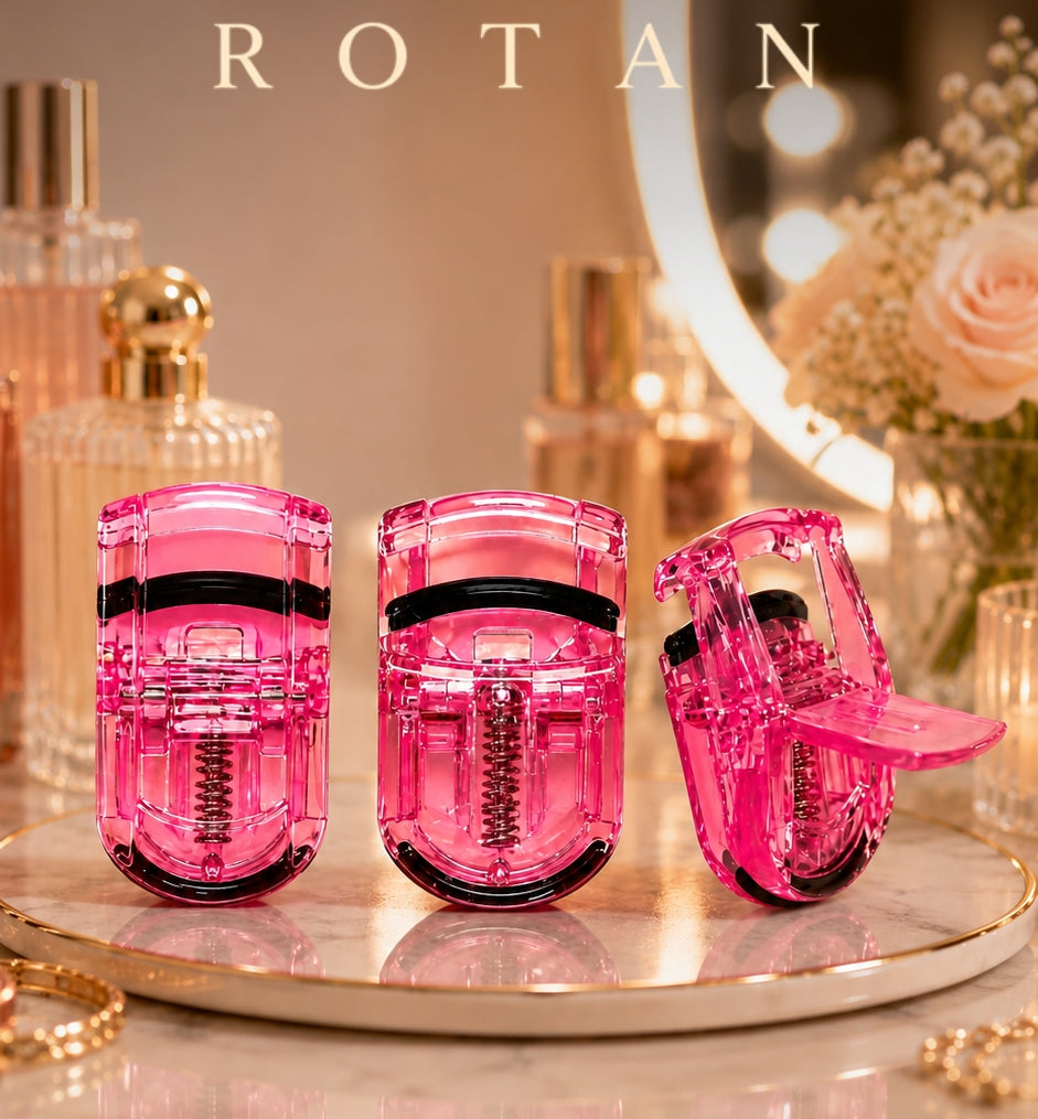ROTAN Mini Lash Curler — Color Collection | Hot Pink