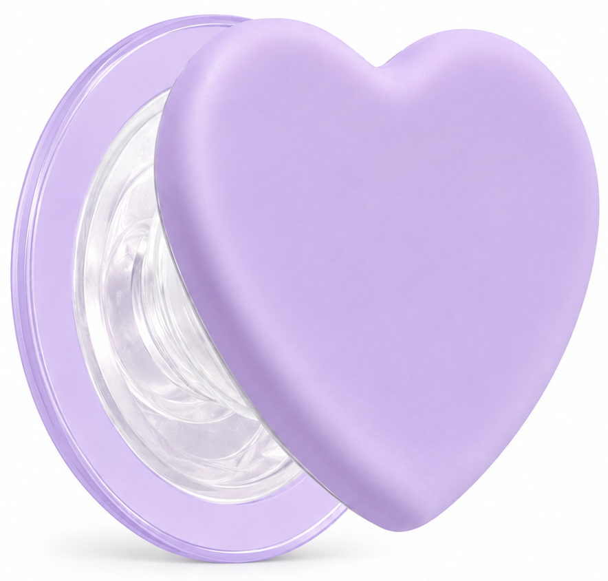 ROTAN Heart MagSafe Phone Grip | Cute Magnetic Phone Grip - Lavender