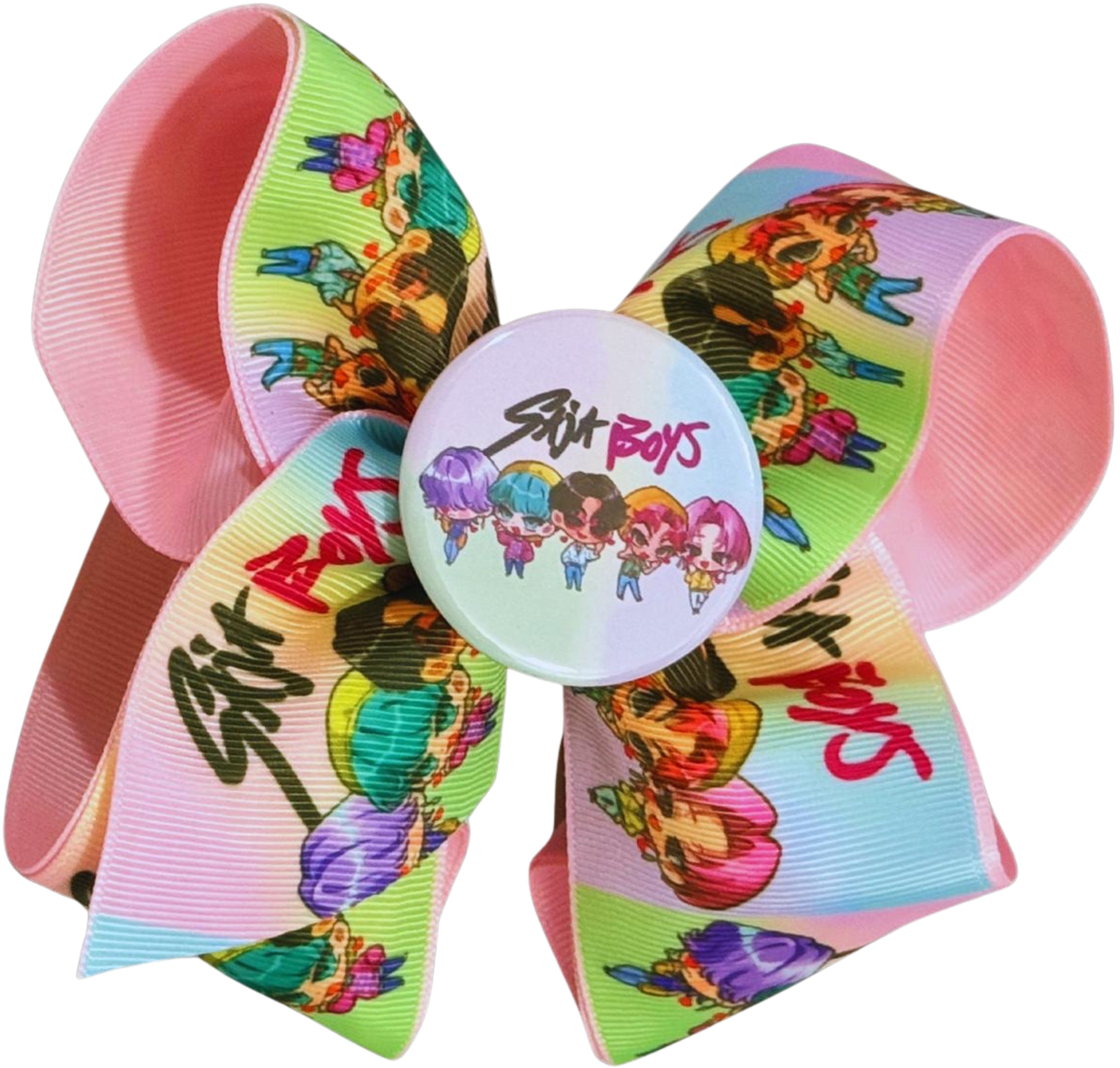 ROTAN Handmade Statement Hair Bow | Large Boutique Bow - PINK
