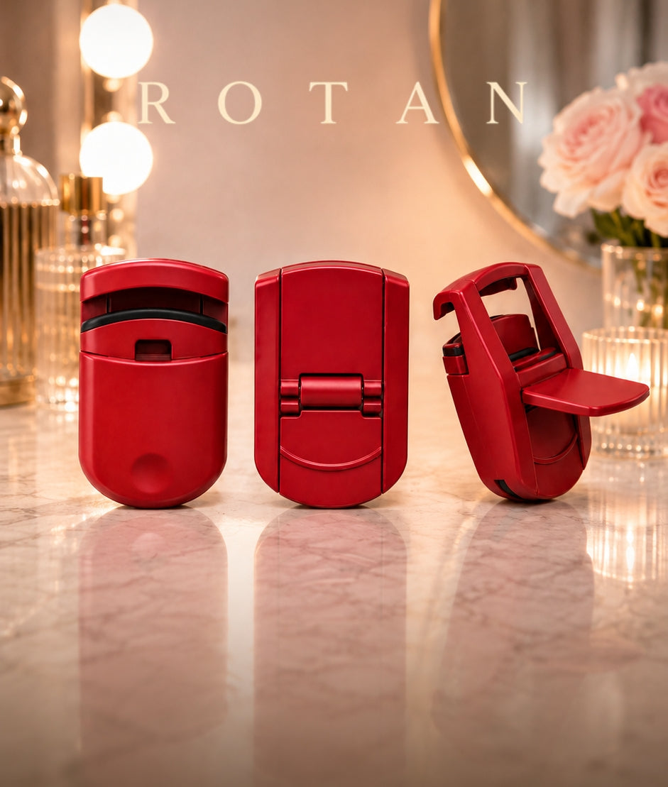 ROTAN Mini Lash Curler — Color Collection | Pomegrannate