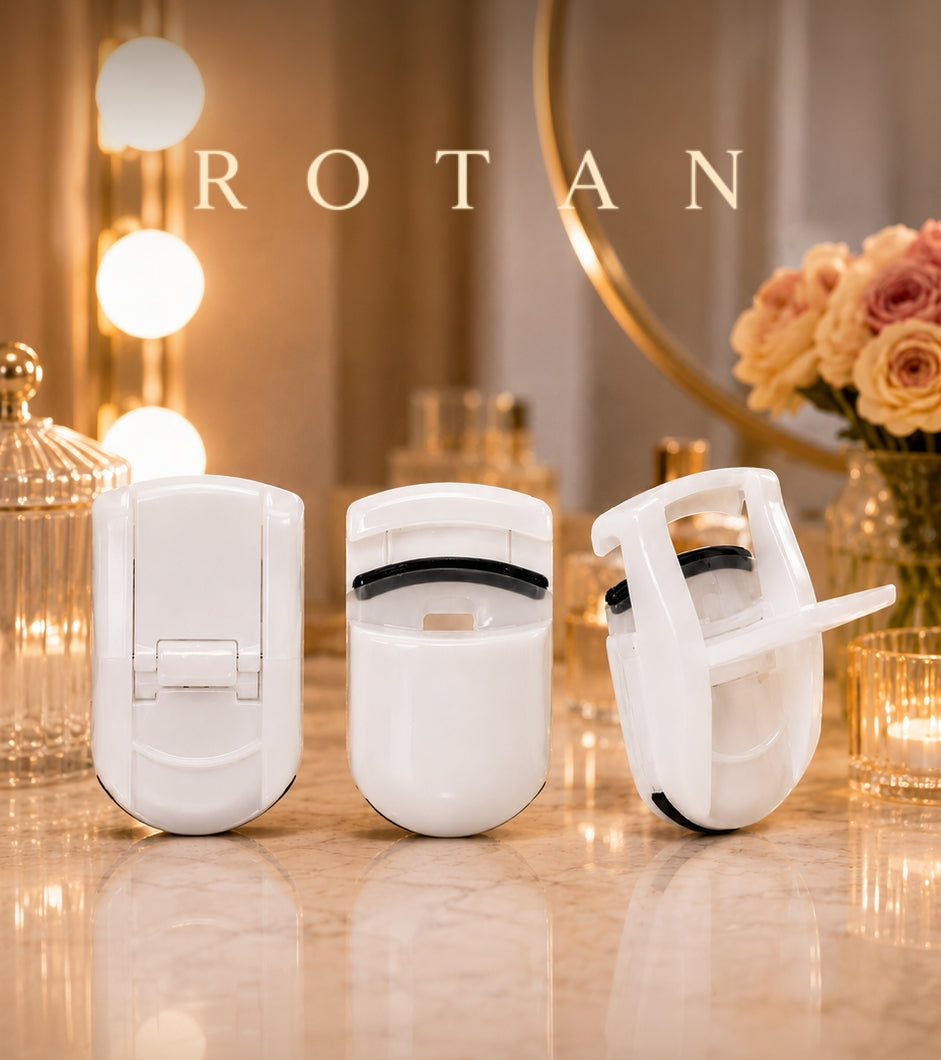 ROTAN Mini Lash Curler — Color Collection | Pearl White