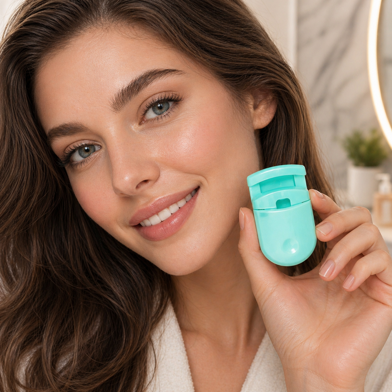 ROTAN Mini Lash Curler — Color Collection | Mint Green